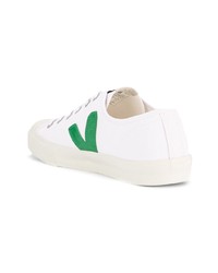 Baskets basses en toile blanches Veja