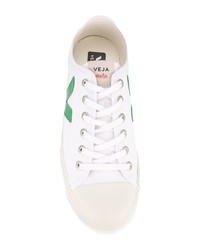 Baskets basses en toile blanches Veja