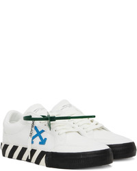 Baskets basses en toile blanches Off-White