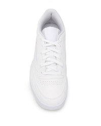 Baskets basses en toile blanches Reebok