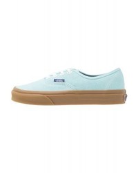 Baskets basses en toile bleu clair Vans