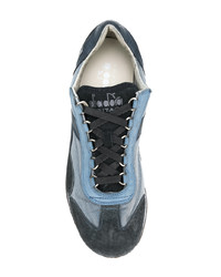 Baskets basses en toile bleu marine Diadora