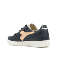 Baskets basses en toile bleu marine Diadora