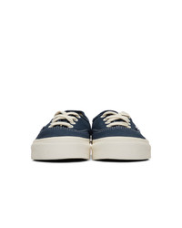 Baskets basses en toile bleu marine Vans