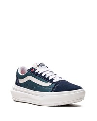 Baskets basses en toile bleu marine Vans