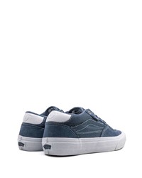 Baskets basses en toile bleu marine Vans