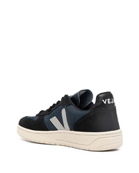 Baskets basses en toile bleu marine Veja