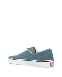 Baskets basses en toile bleues Vans