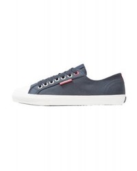 Baskets basses en toile bleues Superdry