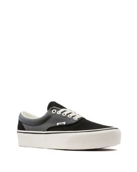 Baskets basses en toile gris foncé Vans