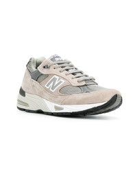 Baskets basses en toile grises New Balance