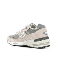 Baskets basses en toile grises New Balance