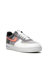 Baskets basses en toile grises Nike