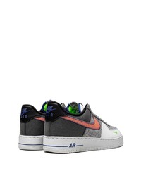 Baskets basses en toile grises Nike