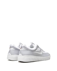 Baskets basses en toile grises Nike