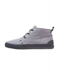 Baskets basses en toile grises Superdry
