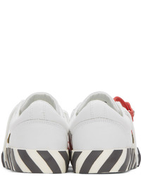 Baskets basses en toile grises Off-White