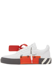 Baskets basses en toile grises Off-White