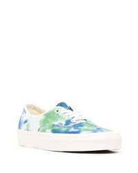 Baskets basses en toile imprimé tie-dye multicolores Vans