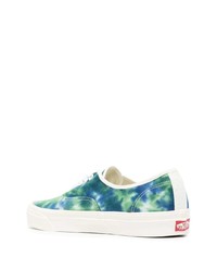 Baskets basses en toile imprimé tie-dye multicolores Vans