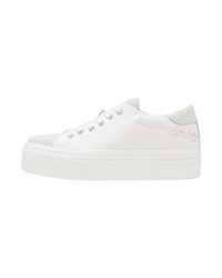 Baskets basses en toile imprimées blanches Ippon Vintage