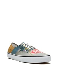 Baskets basses en toile imprimées multicolores Vans