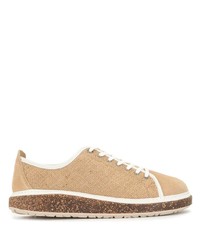 Baskets basses en toile marron clair Birkenstock