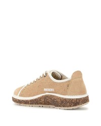 Baskets basses en toile marron clair Birkenstock