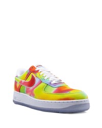 Baskets basses en toile multicolores Nike