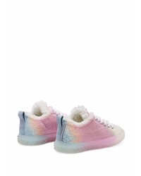 Baskets basses en toile multicolores Giuseppe Zanotti