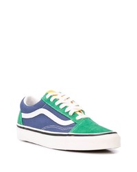 Baskets basses en toile multicolores Vans