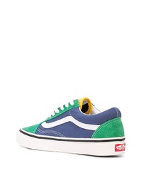 Baskets basses en toile multicolores Vans