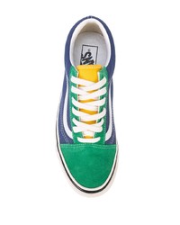 Baskets basses en toile multicolores Vans