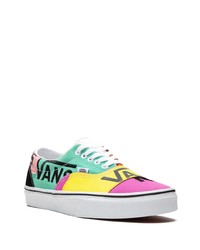 Baskets basses en toile multicolores Vans