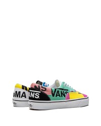 Baskets basses en toile multicolores Vans