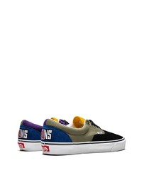 Baskets basses en toile multicolores Vans