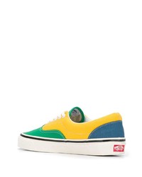 Baskets basses en toile multicolores Vans