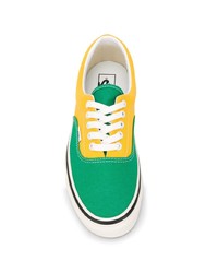 Baskets basses en toile multicolores Vans