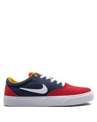 Baskets basses en toile multicolores Nike