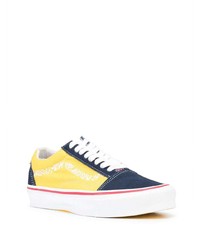 Baskets basses en toile multicolores Vans