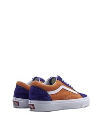 Baskets basses en toile multicolores Vans