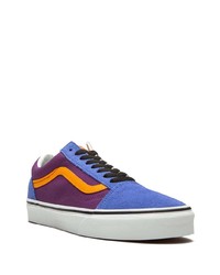 Baskets basses en toile multicolores Vans