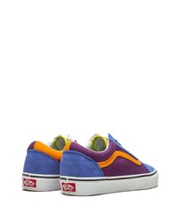 Baskets basses en toile multicolores Vans