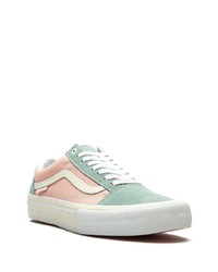 Baskets basses en toile multicolores Vans