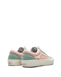 Baskets basses en toile multicolores Vans