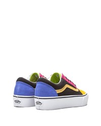 Baskets basses en toile multicolores Vans