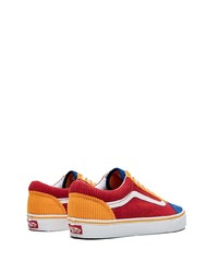 Baskets basses en toile multicolores Vans