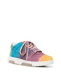 Baskets basses en toile multicolores Off-White