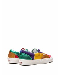 Baskets basses en toile multicolores Vans