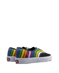 Baskets basses en toile multicolores Vans